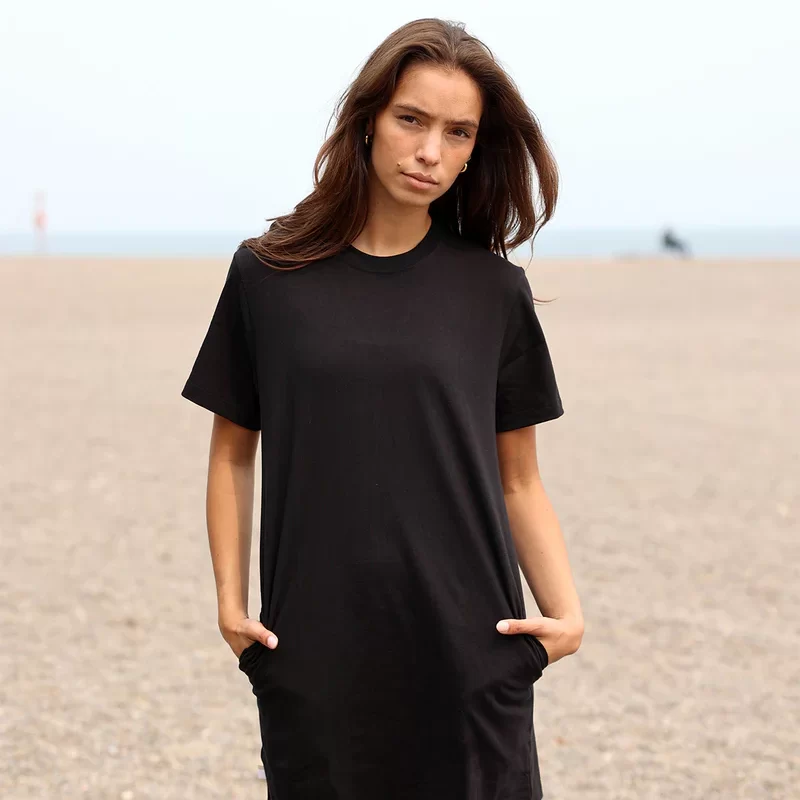 t shirt dress with pockets